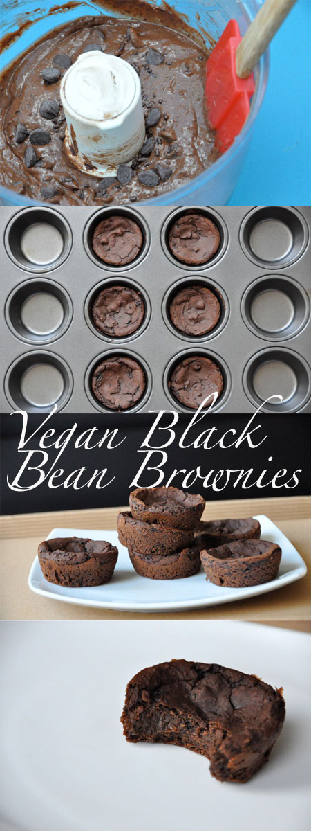 Vegan Black Bean Brownie Bites