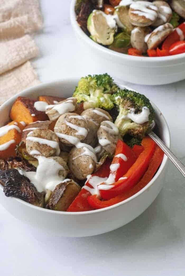 PALEO SAUSAGE VEGGIE BOWLS – Organically Addison