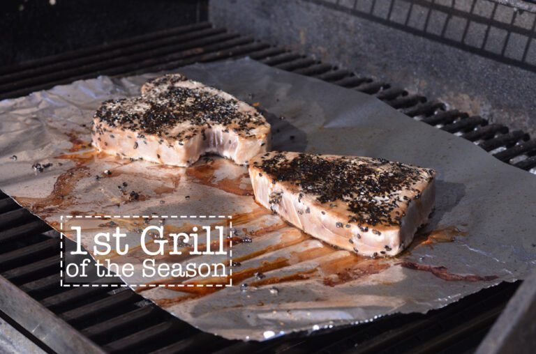 Seared Ahi Tuna with Corn Relish and Cilantro Yogurt Sauce