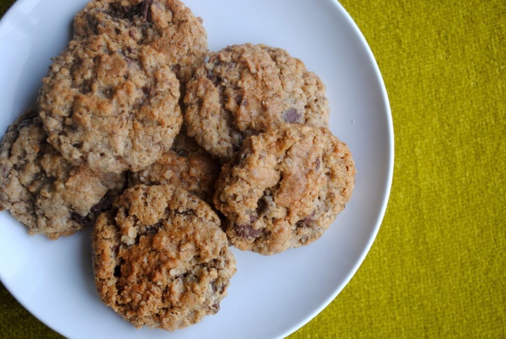 gluten free oatmeal chocolate chip cookies