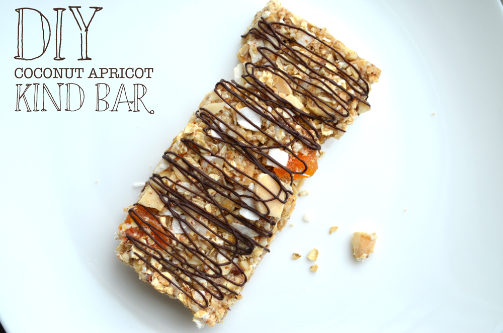 DIY Coconut Apricot KIND Bars