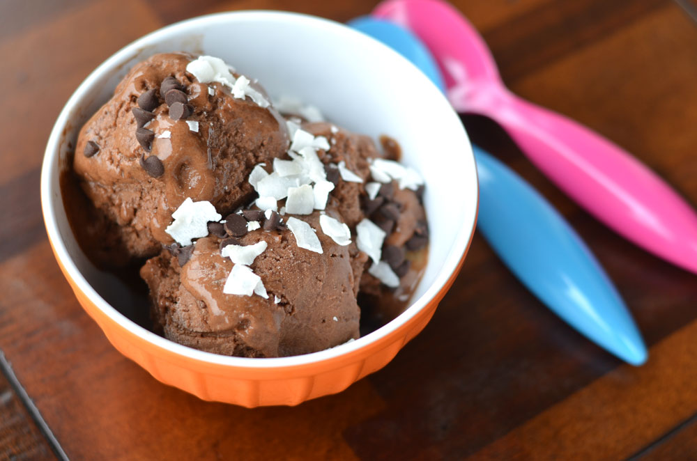 Healthy Chocolate Ice Cream