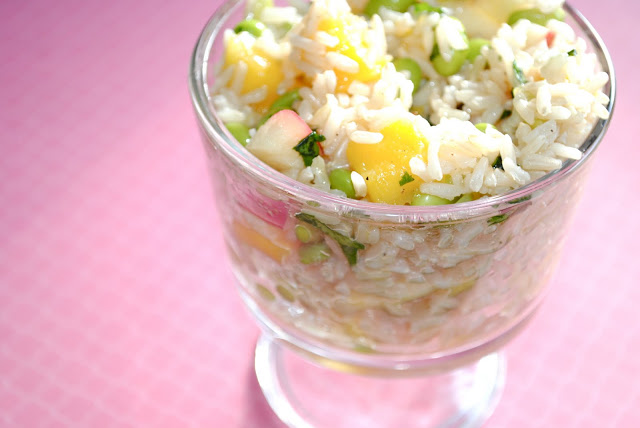 Healthy Mango Brown Rice Salad