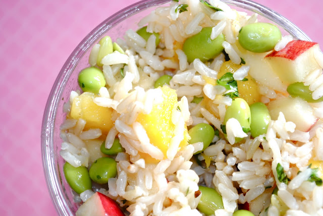 Healthy Mango Brown Rice Salad