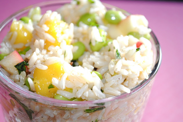 Healthy Mango Brown Rice Salad