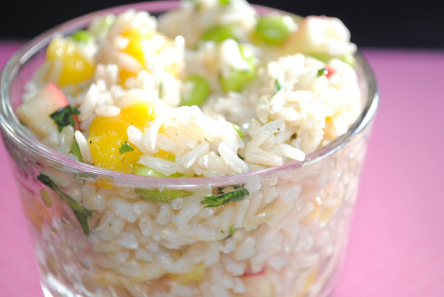 Healthy Mango Brown Rice Salad