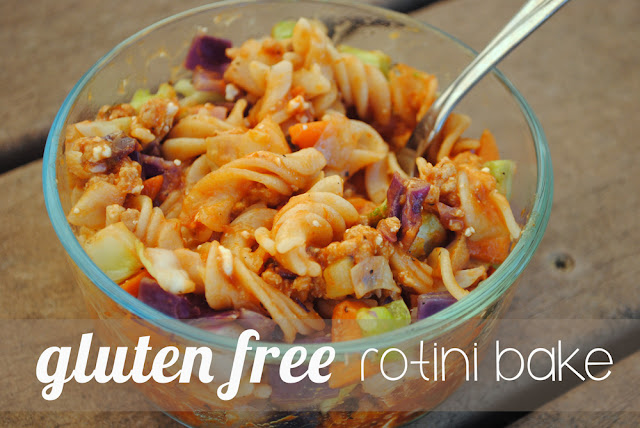 gluten free rotini bake