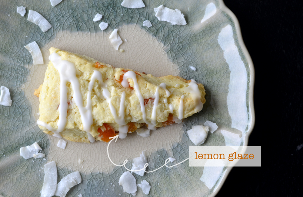 gluten free apricot scones