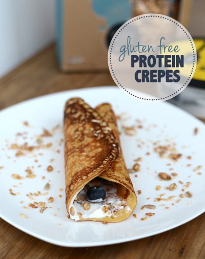 Gluten Free Protein Crepes