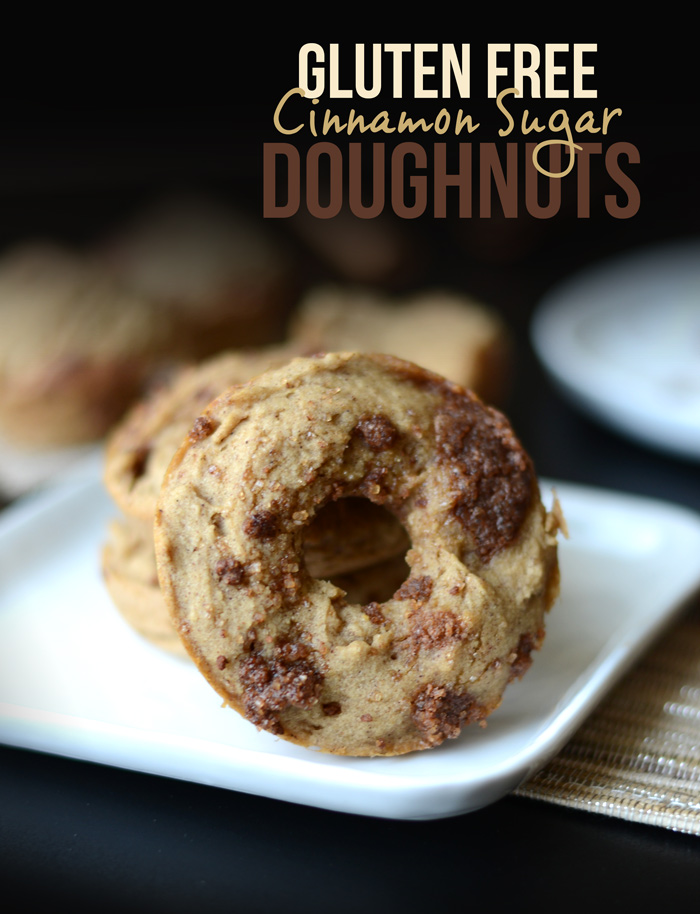 Gluten Free Cinnamon Sugar Doughnuts #fitfluential #recipe #glutenfree