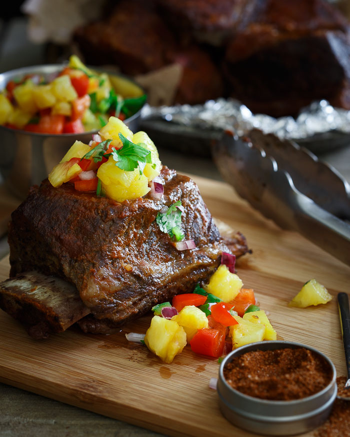 Grilled BBQ Short Ribs -700-3