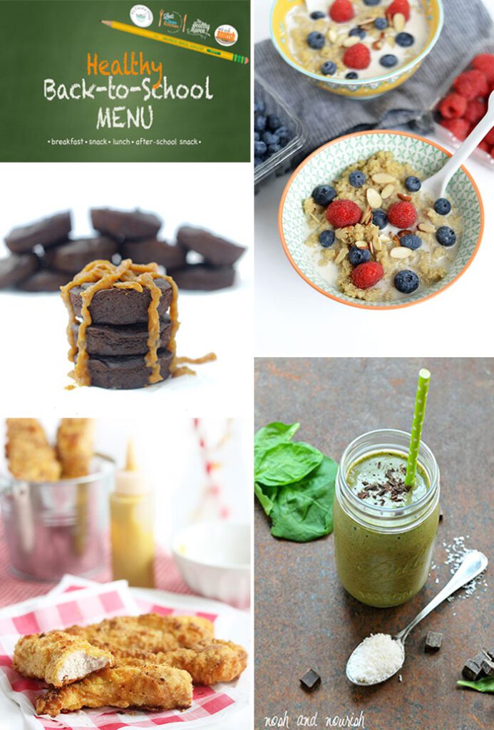 Healthy Back-to-School Recipe Ideas #recipes #healthy