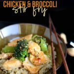 chicken and broccoli stir fry