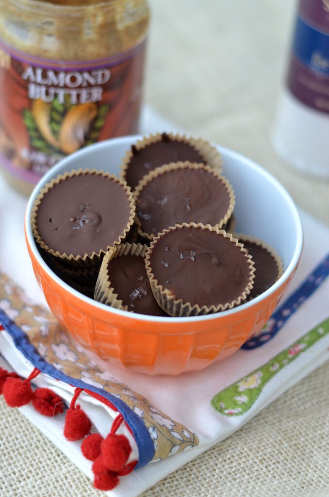 Almond Butter Sea Salt Cups