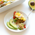 Chicken Fajita Breakfast Bake