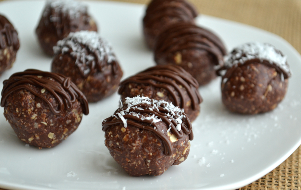 coconut chocolate energy balls