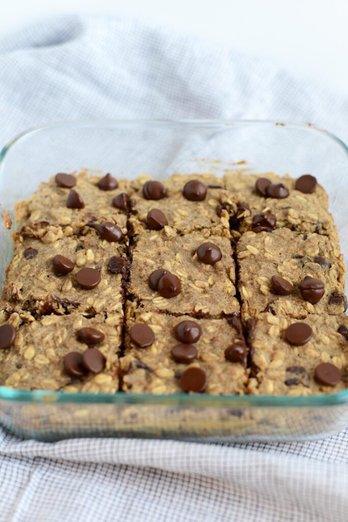 Gluten Free Banana Bread Oatmeal Bars