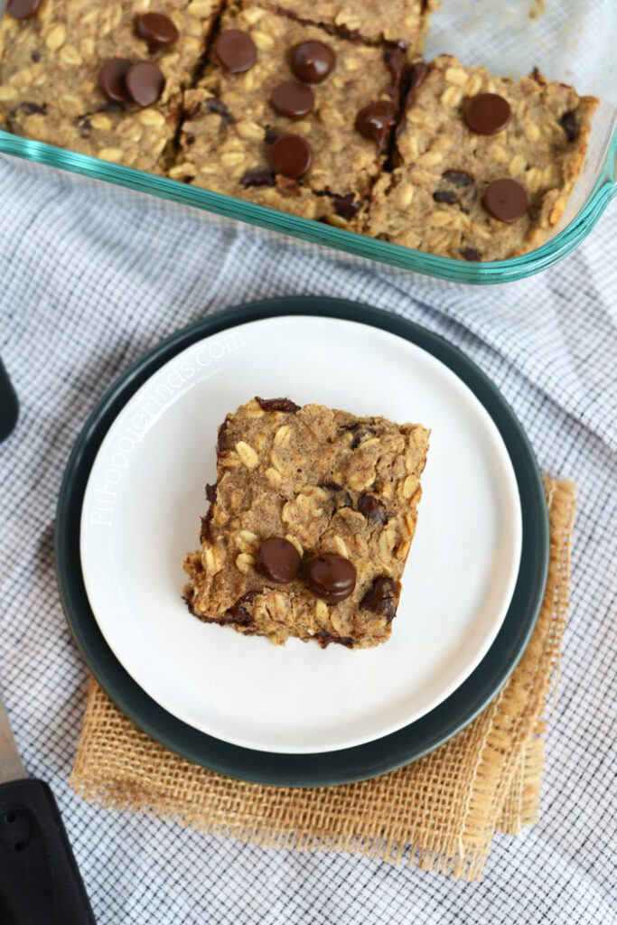 Gluten Free Banana Bread Oatmeal Bars