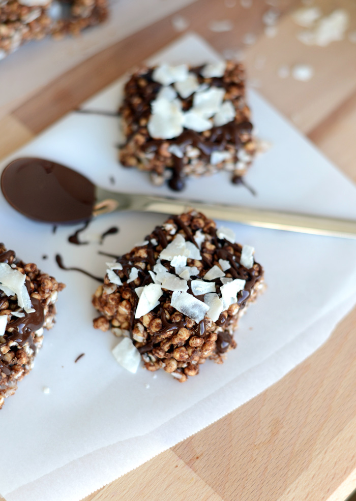 Coconut Chocolate Peanut Butter Snack Bars #Fitfluential #EAT