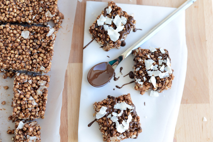 Coconut Chocolate Peanut Butter Snack Bars #Fitfluential #EAT