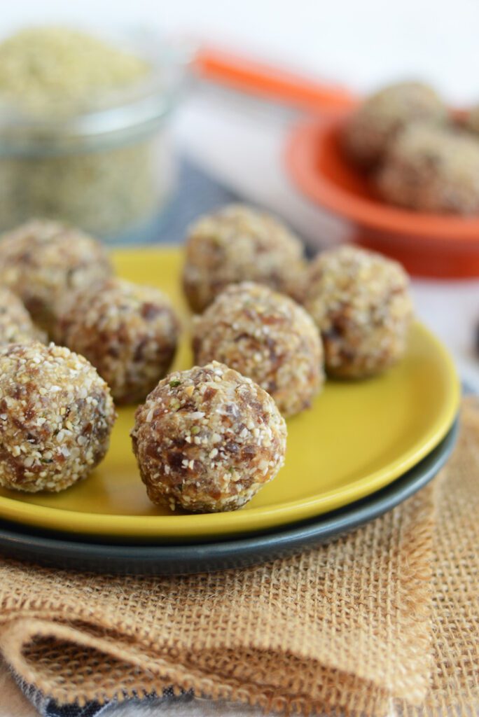 Cashew Hemp Seed Bliss Balls