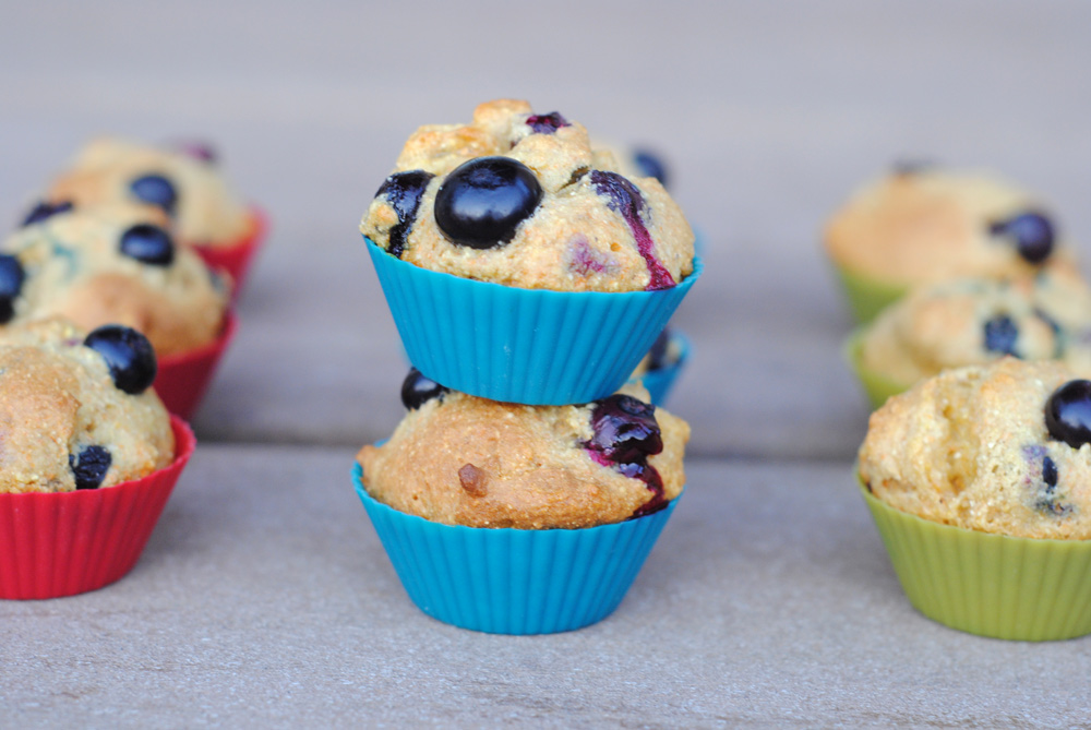 Blueberry Corn Muffins