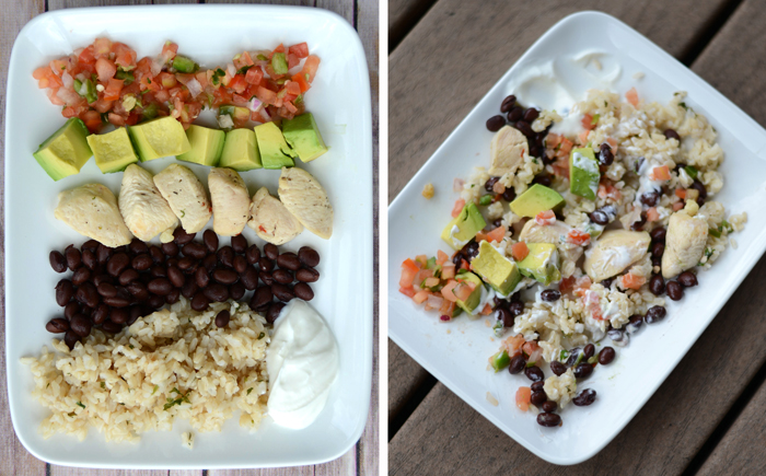 Copycat Chicken Burrito Bowl #glutenfree