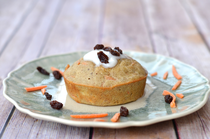 Single Serve Carrot Cake