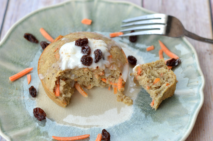 Single Serve Carrot Cake