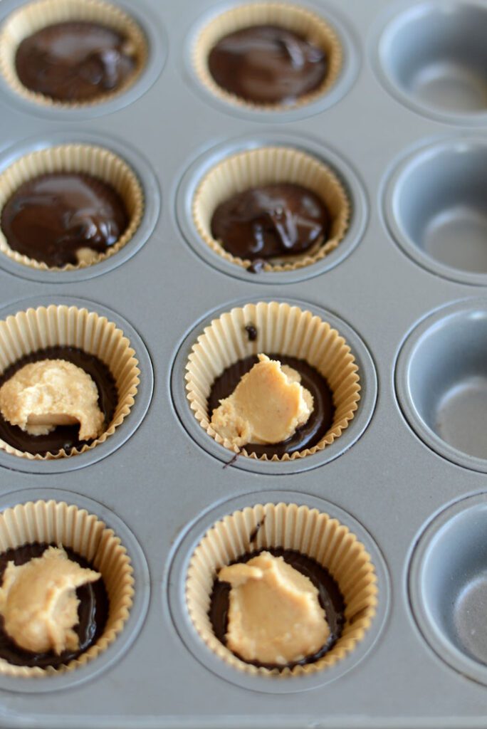 Maple Sesame Cashew Butter Cups a paleo, vegan, gluten-free homemade treat!