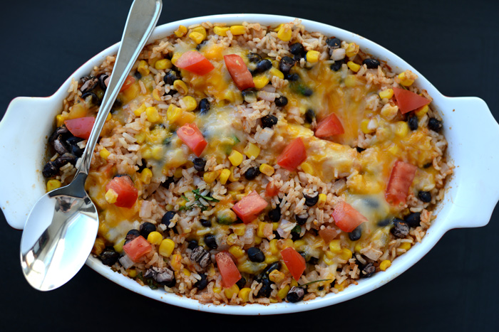 Southwest Chicken Casserole #glutenfree #fitfluential