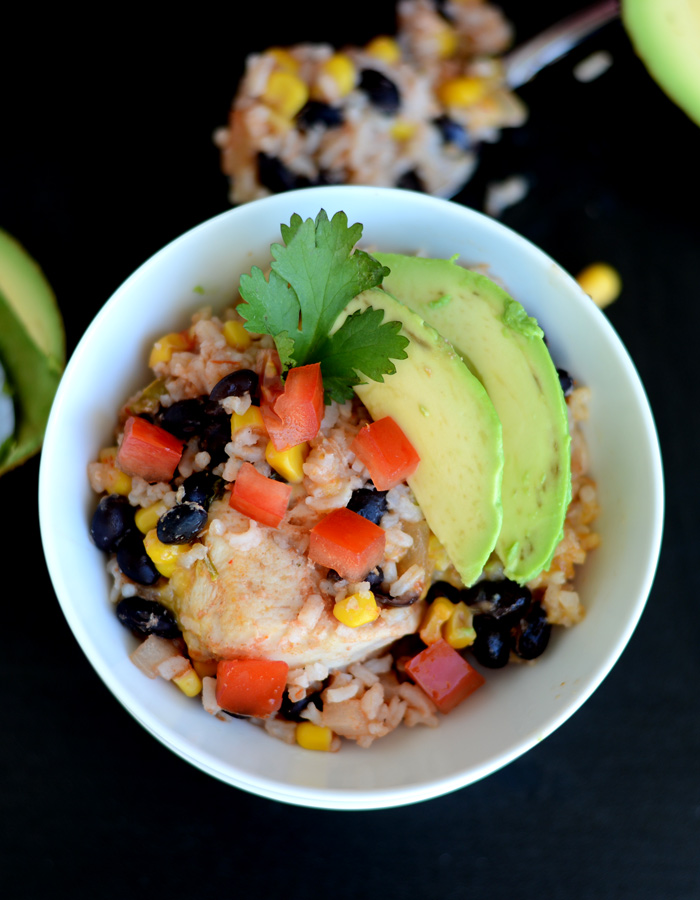 Southwest Chicken Casserole #glutenfree #fitfluential