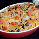 Southwest Chicken Casserole #glutenfree #fitfluential