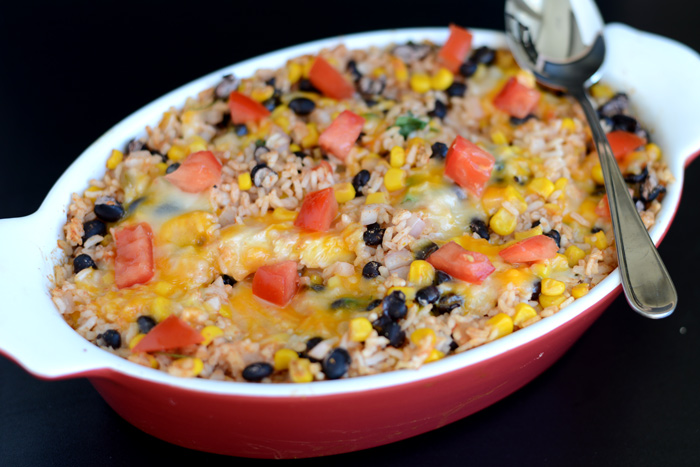 Southwest Chicken Casserole #glutenfree #fitfluential