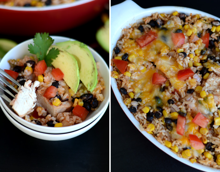 Southwest Chicken Casserole #glutenfree #fitfluential