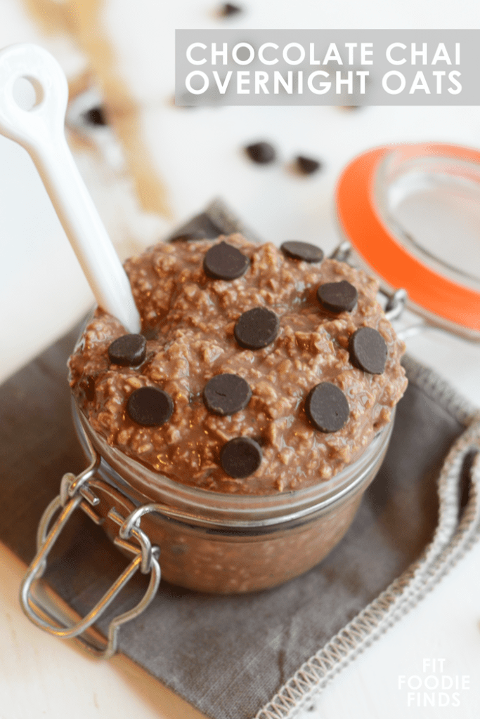 Vegan Chocolate Chai Overnight Oats