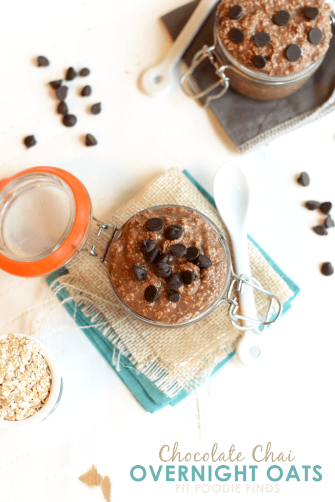 Vegan Chocolate Chai Overnight Oats