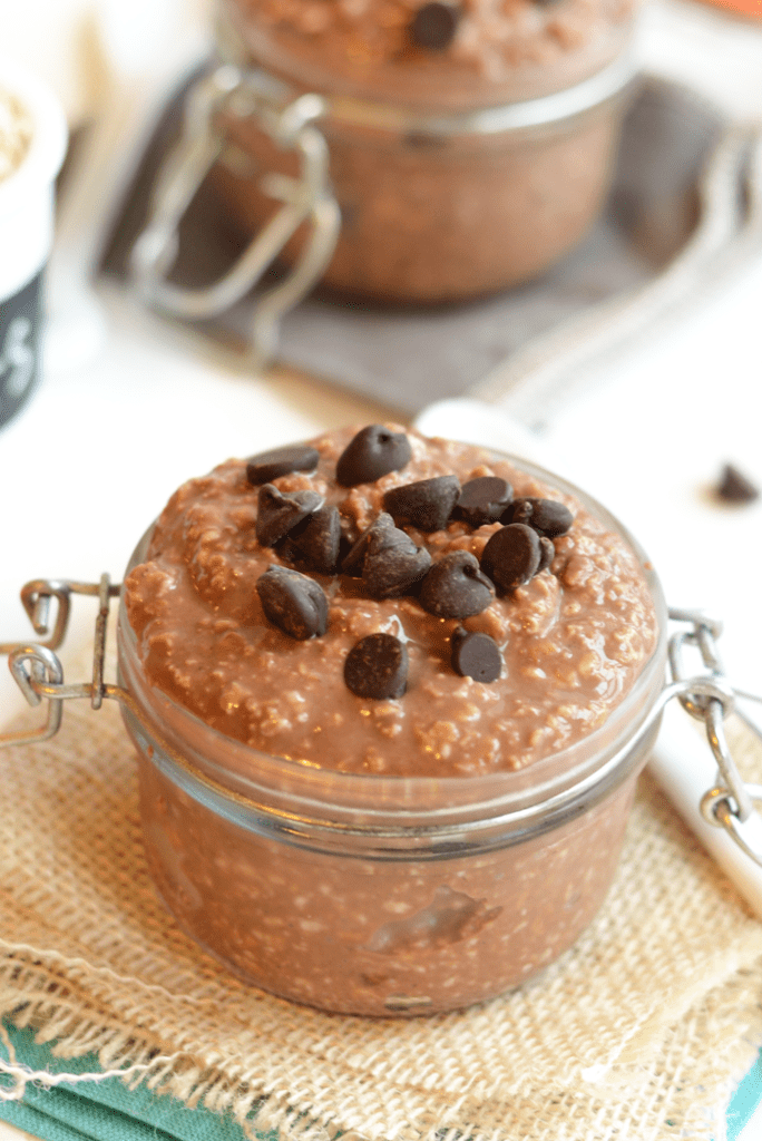 Vegan Chocolate Chai Overnight Oats