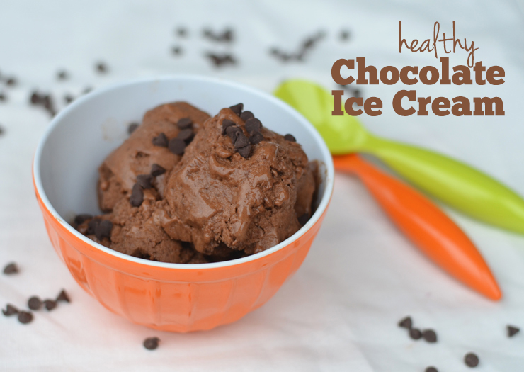 Healthy Chocolate Ice Cream