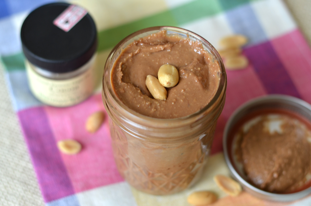 homemade cocoa peanut butter