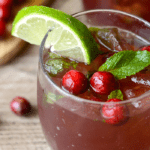 Cranberry Mojitos + Winter Cocktail Ideas