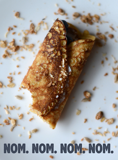 Gluten Free Protein Crepes