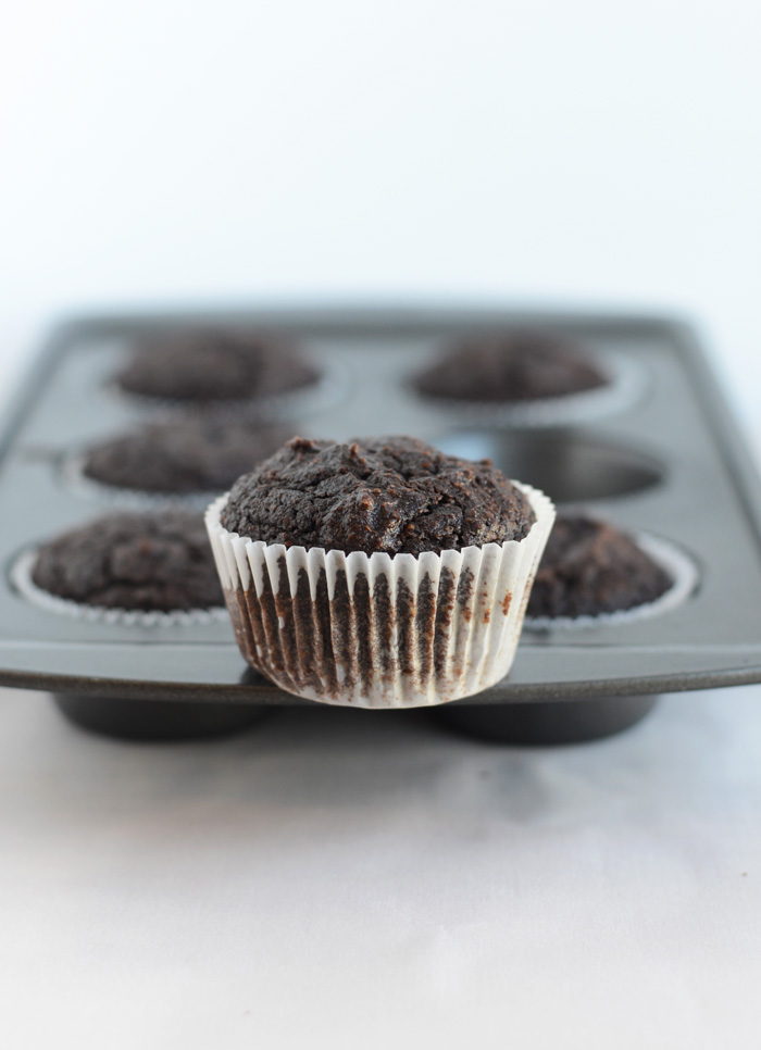 Caveman Chocolate Cupcakes