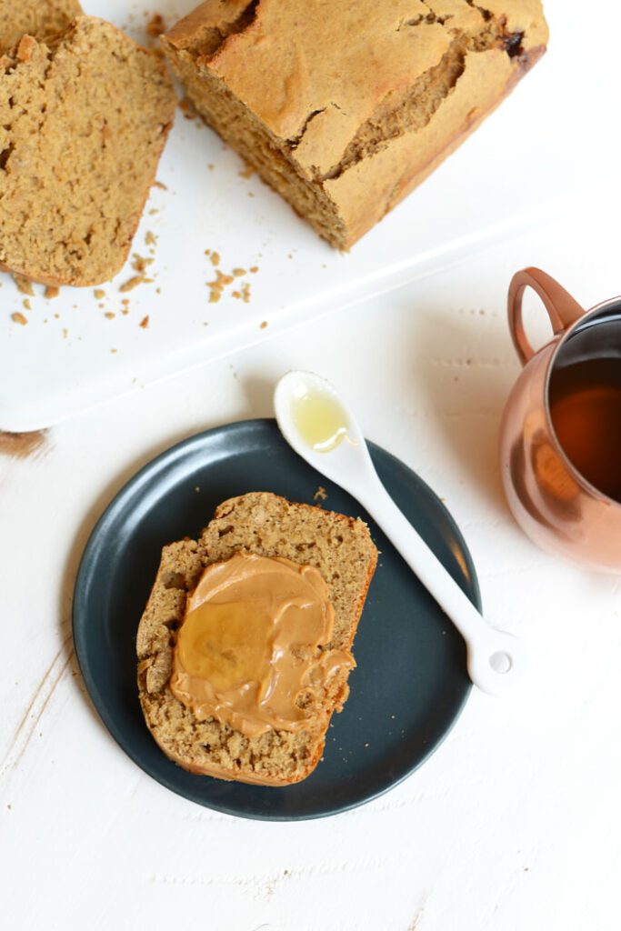 Gluten-Free Peanut Flour Banana Bread