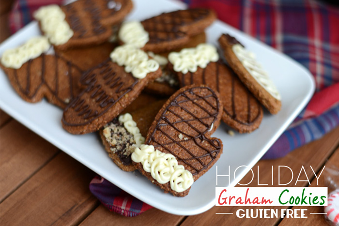 Gluten Free Graham Crackers- a perfect cookie cut-out recipe for the holidays!