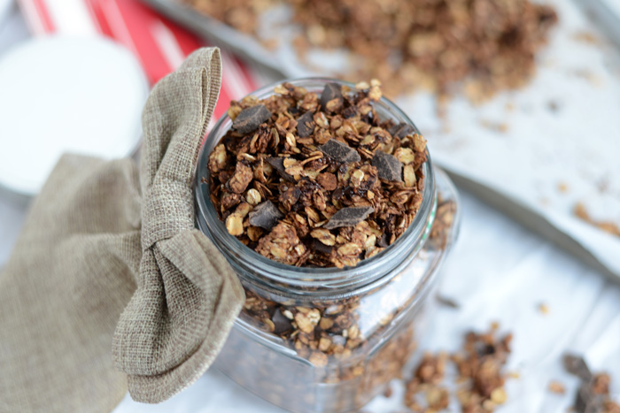 Gingerbread Chocolate Chunk Granola