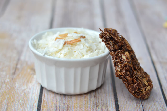 Chocolate Coconut Granola Bars