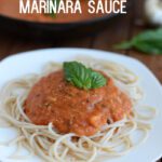 Homemade [Clean Eating] Roasted Tomato Basil Marinara Sauce