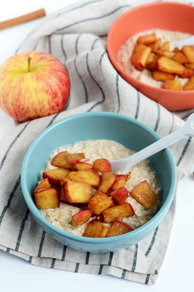 Apple Pie Overnight Oatmeal 