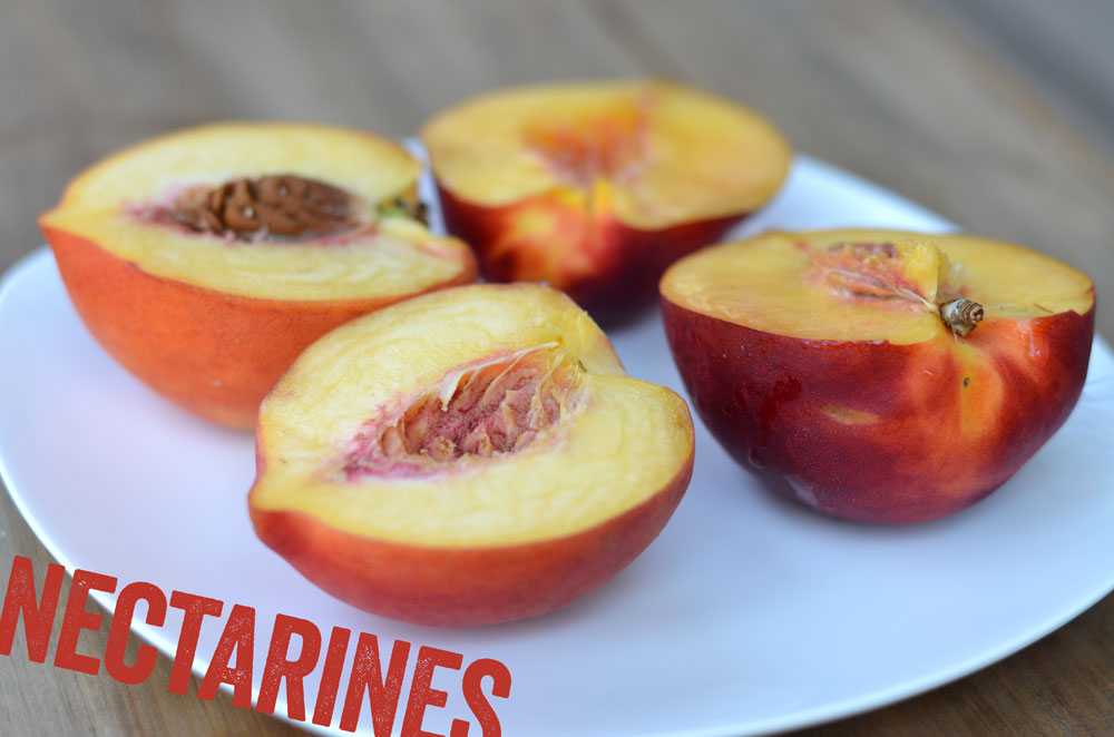 Slow Cooked Nectarine Oatmeal